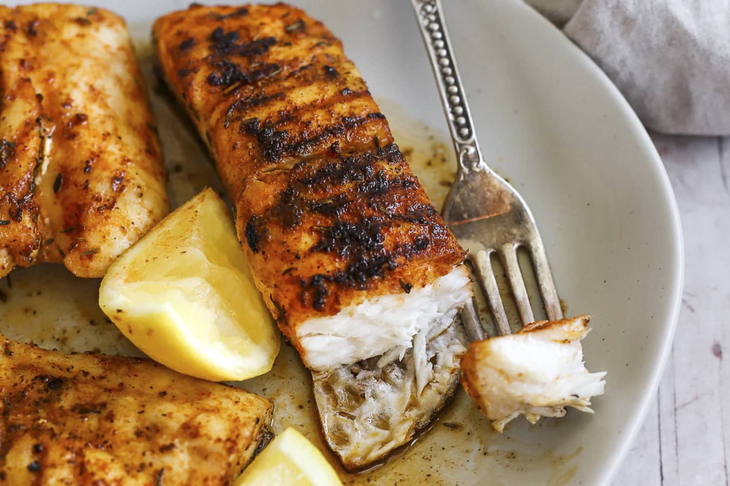Cajun Grilled Red Snapper